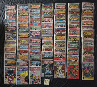 Power Man & Iron Fist Large Bronze Age Comic Lot