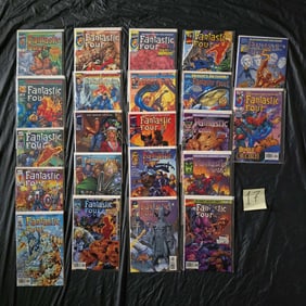Fantastic Four Large Copper Age Comic Book Lot