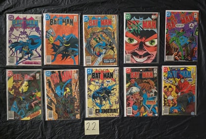 Batman Copper Age Newsstand Edition Comic Books