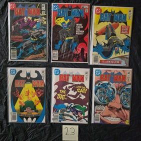 Batman Copper Age Newsstand Edition Comic Books