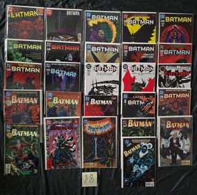DC Comics Batman Modern & Copper Age Comic Books