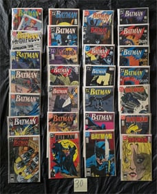 Batman Comic Book Lot w/ #423 Todd McFarlane Issue