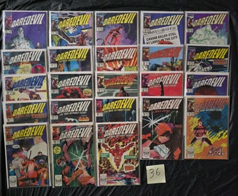 Marvel Comics Daredevil Bronze Age Comic Books