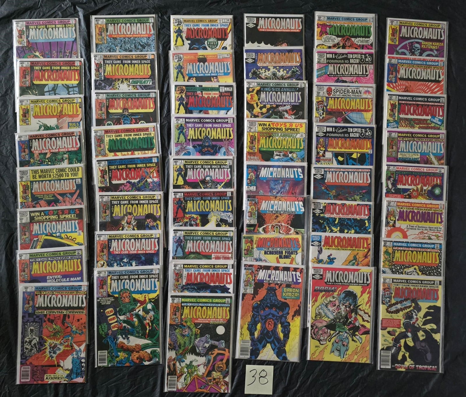Marvel Comics Micronauts Bronze Age Comic Books (1 of 1)