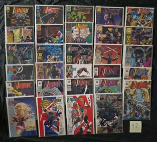 Valiant Comics Ninjak Comic Books