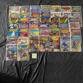 Mix of Marvel & DC Comic Books