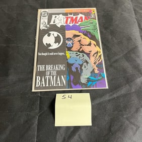 Batman 497 Bane Breaks Batman's Back Comic Book