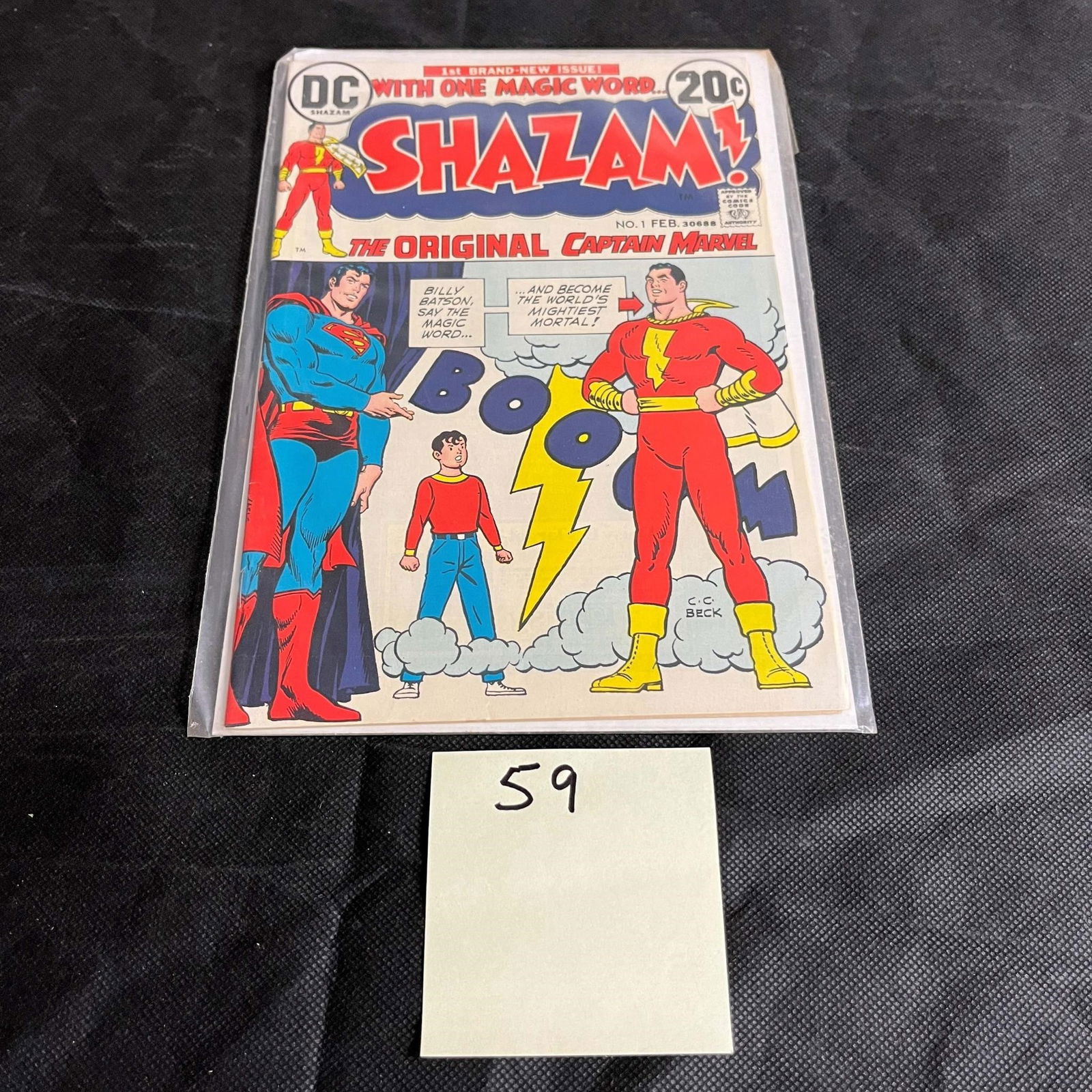 DC Comics Shazam! #1 Bronze Age Comic Book (1 of 1)