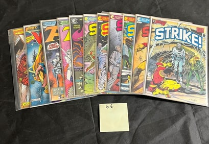 Eclipse Comics Strike! Run of Comics