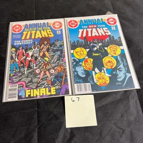 Teen Titans Annual 2 1st Vigilante & Annual 3