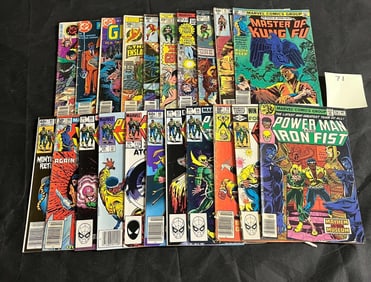 Mix of DC & Marvel Bronze Age Comic Books