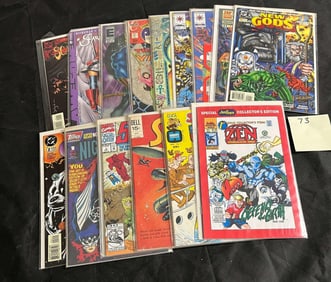 Mix of Silver, Bronze, Copper Age Comic Books