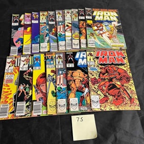 Marvel Comics Iron Man Copper Age Comic Books