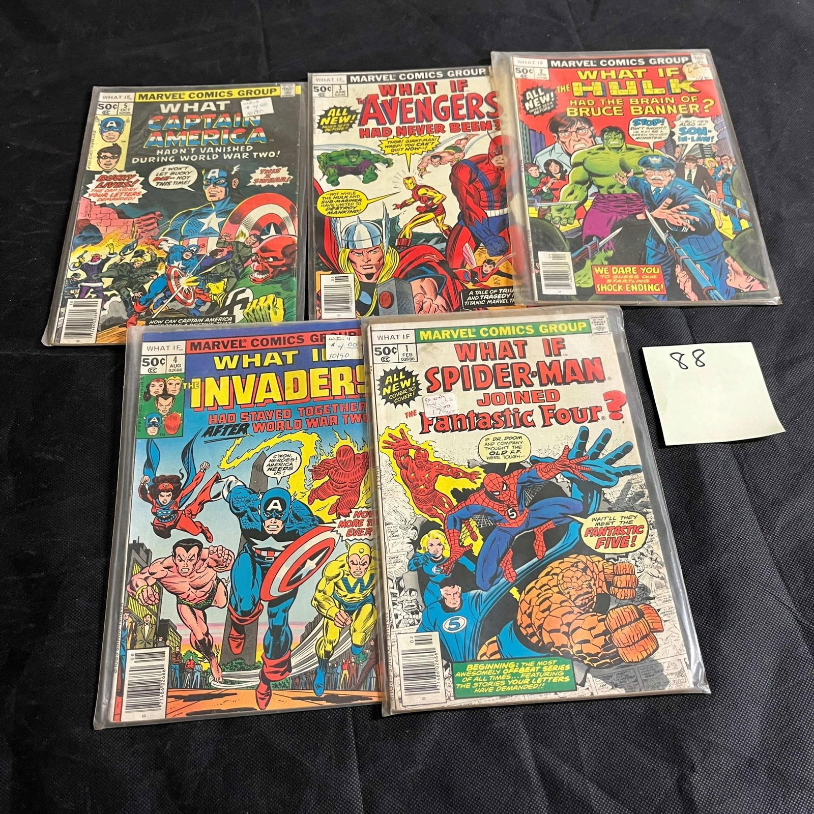 Marvel Comics What If? 1-4 Bronze Age Comics (1 of 1)