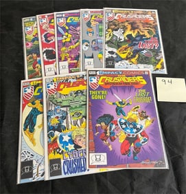 Impact! Crusaders Comic Books