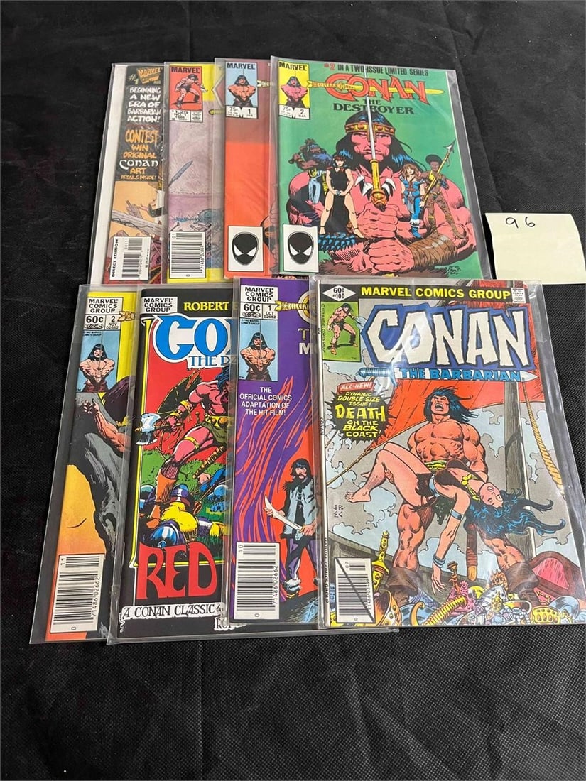 Mix of Conan the Barbarian Bronze Age Comic Books: We ship in-house! We ship internationally. We also offer pick up and we offer a discount for cash payments. Please look at pictures carefully to determine what you believe are the condition of each lo
