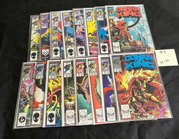 Marvel Comics King Conan Bronze Age Comic Books