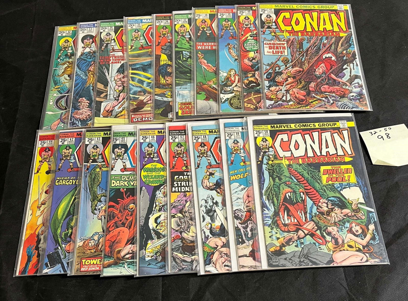 Marvel Comics Conan the Barbarian Bronze Age Lot (1 of 1)