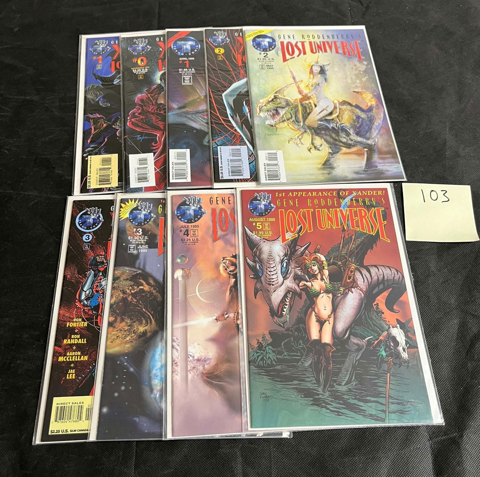 Gene Roddenbury's Lost Universe Comic Books: We ship in-house! We ship internationally. We also offer pick up and we offer a discount for cash payments. Please look at pictures carefully to determine what you believe are the condition of each lo