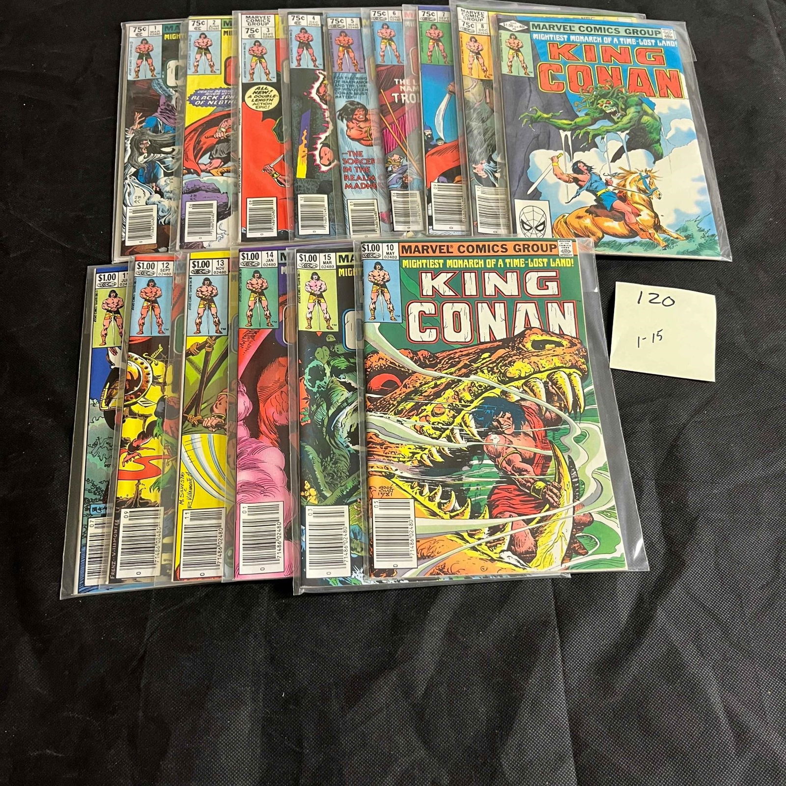 Marvel Comics King Conan Bronze Age Comics w/#1 (1 of 2)