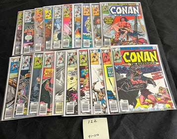 Marvel Comics Conan the Barbarian Bronze Age Lot