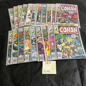 Marvel Comics Conan the Barbarian Bronze Age Lot