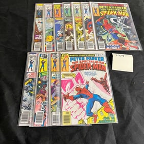 Marvel Comics Spectacular Spider-man Comic Books