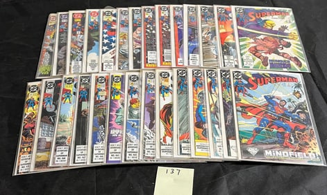 DC Comics Superman Copper Age Comic Books