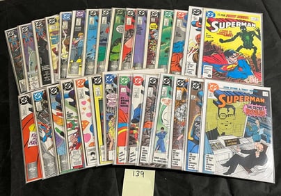 DC Comics Superman Copper Age Comic Books w/#1