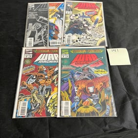 Marvel Comics War Machine Copper Age Comic Books