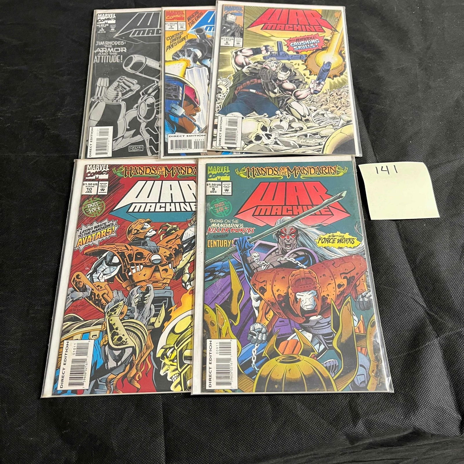 Marvel Comics War Machine Copper Age Comic Books (1 of 1)