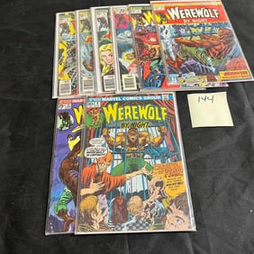 Marvel Comics Werewolf By Night Bronze Age Lot