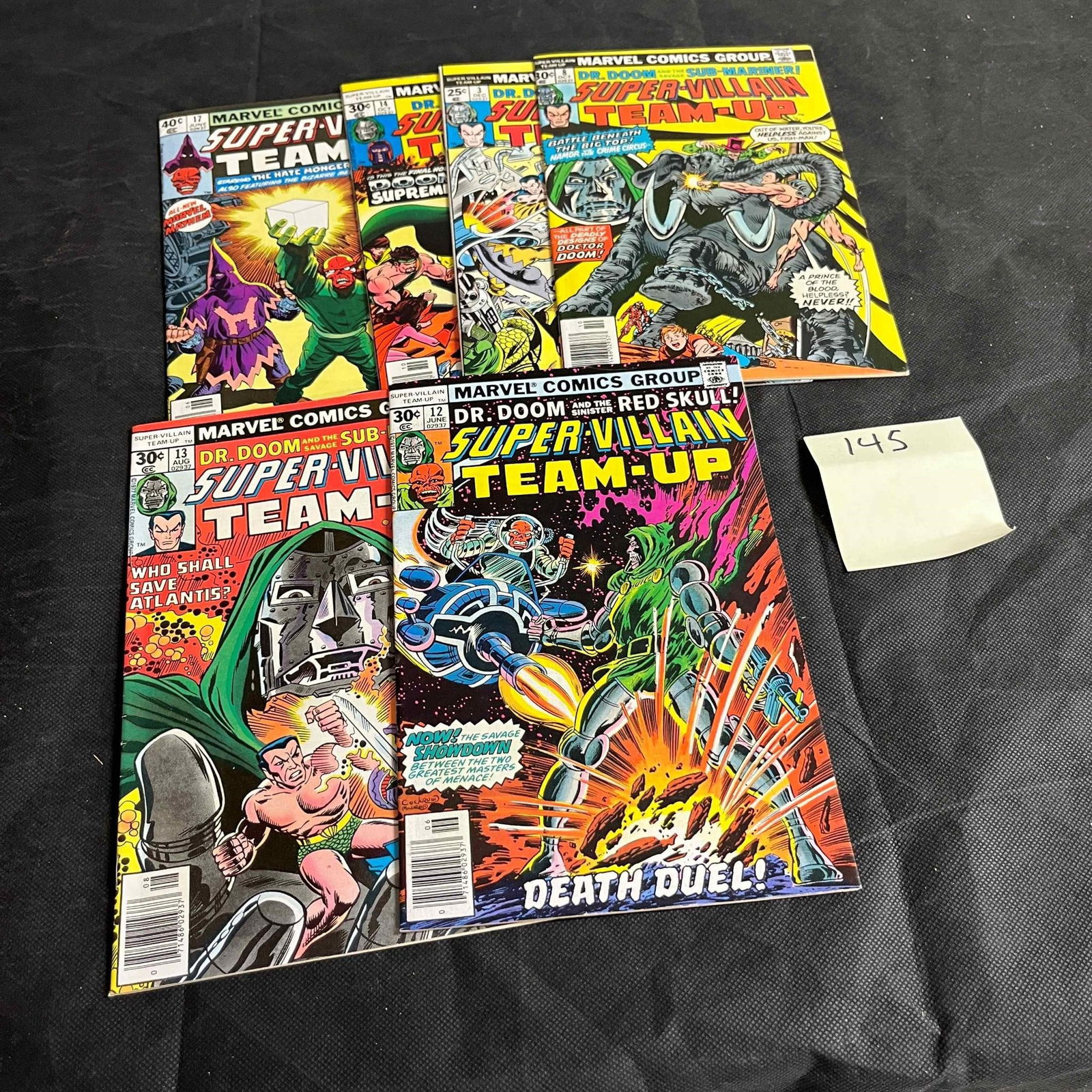 Marvel Comics Super-Villain Team Up Comic Books: We ship in-house! We ship internationally. We also offer pick up and we offer a discount for cash payments. Please look at pictures carefully to determine what you believe are the condition of each lo