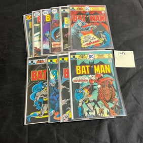 DC Comics Batman Bronze Age Comic Books