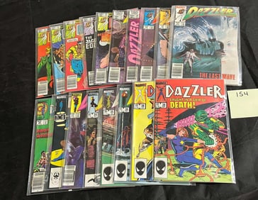 Marvel Comics Dazzler Bronze Age Comic Books
