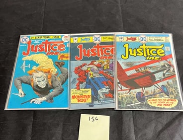 DC Comics Justice Inc. Bronze Age Comic Books