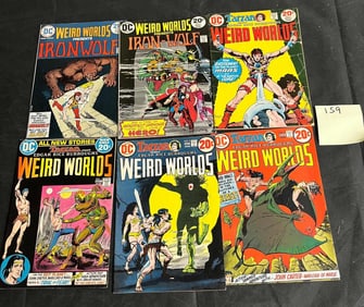 DC Comics Werild Worlds Bronze Age Comic Books