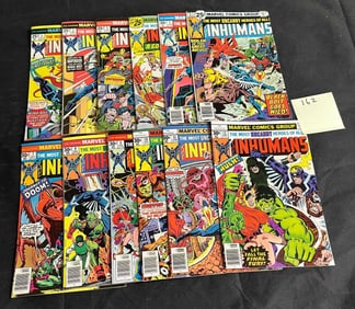 Marvel Comics Inhumans Bronze Age Comics 1-12