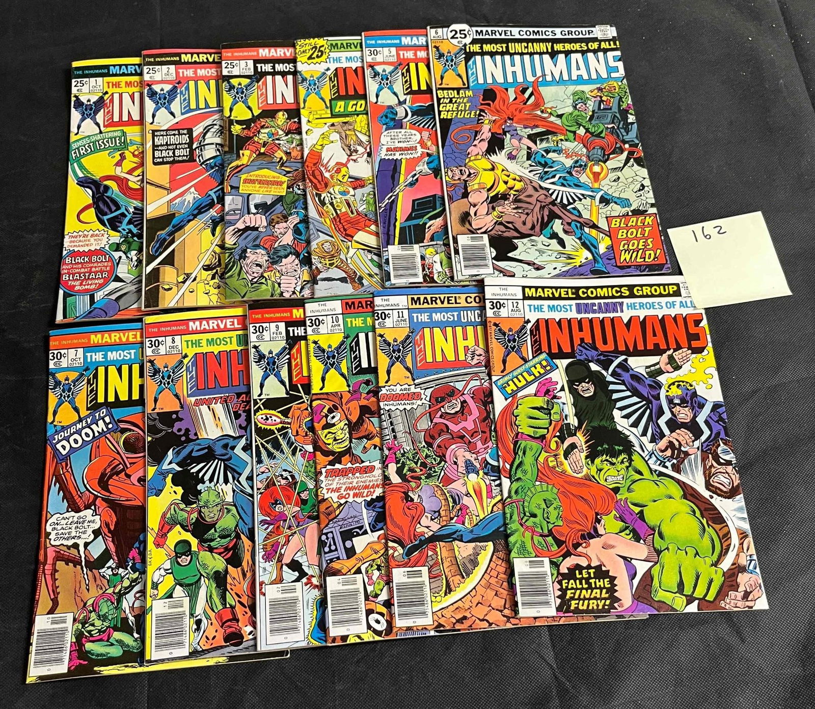 Marvel Comics Inhumans Bronze Age Comics 1-12: We ship in-house! We ship internationally. We also offer pick up and we offer a discount for cash payments. Please look at pictures carefully to determine what you believe are the condition of each lo
