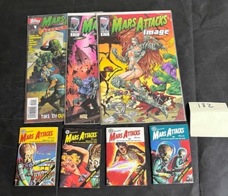 Mars Attacks Comics w/ Pocket Comics, Image Comics