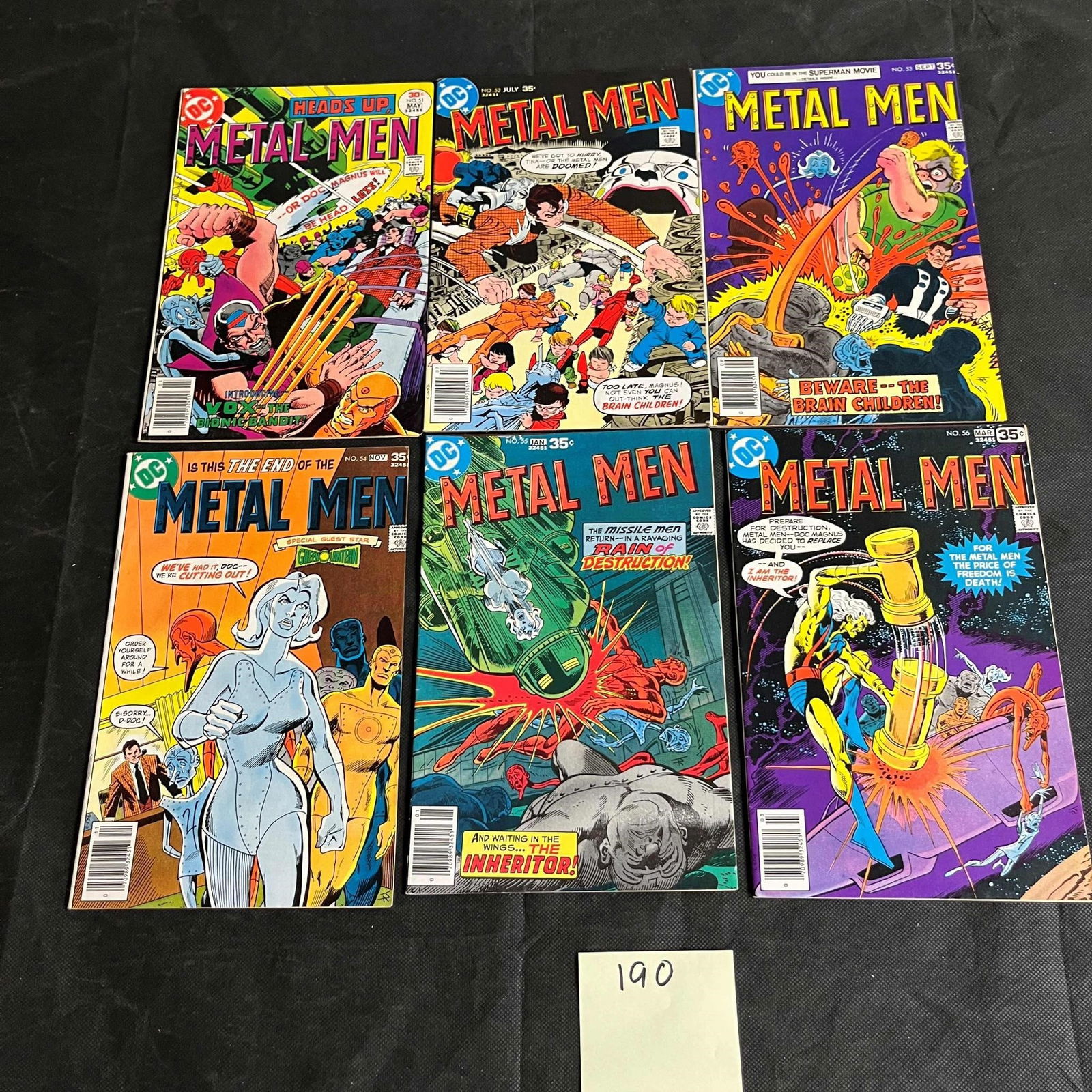 DC Comics Metal Men Bronze Age Comic Books (1 of 2)