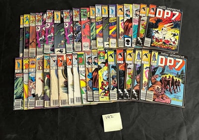 Marvel Comics D.P. 7 Comic Books