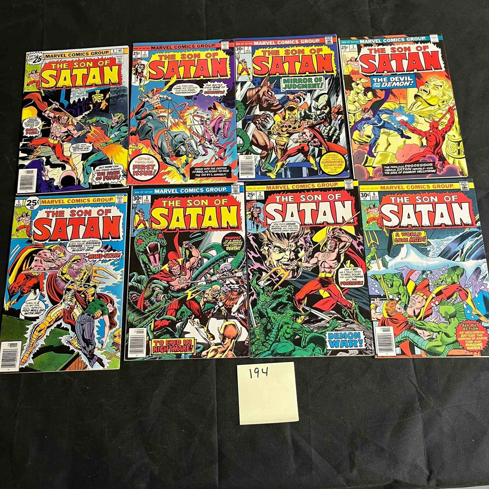 Marvel Comics Son of Satan Bronze Age Comic Books: We ship in-house! We ship internationally. We also offer pick up and we offer a discount for cash payments. Please look at pictures carefully to determine what you believe are the condition of each lo