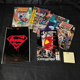 DC Copper Age Comic Books w/ Death of Superman