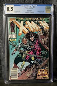 X-men 266 1st Gambit Newsstand Ed. CGC 8.5
