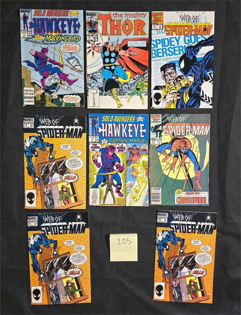 Marvel Comics Copper Age Comics w/ Web of Spidey (1 of 1)