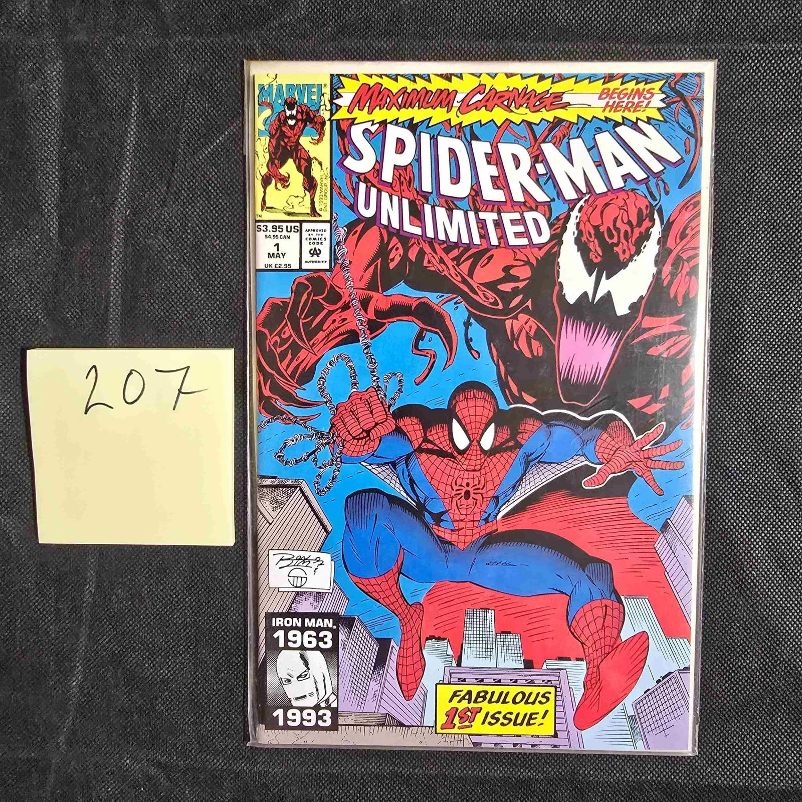Spider-man Unlimited 1 1st Ben Reiley Comic Book: We ship in-house! We ship internationally. We also offer pick up and we offer a discount for cash payments. Please look at pictures carefully to determine what you believe are the condition of each lo