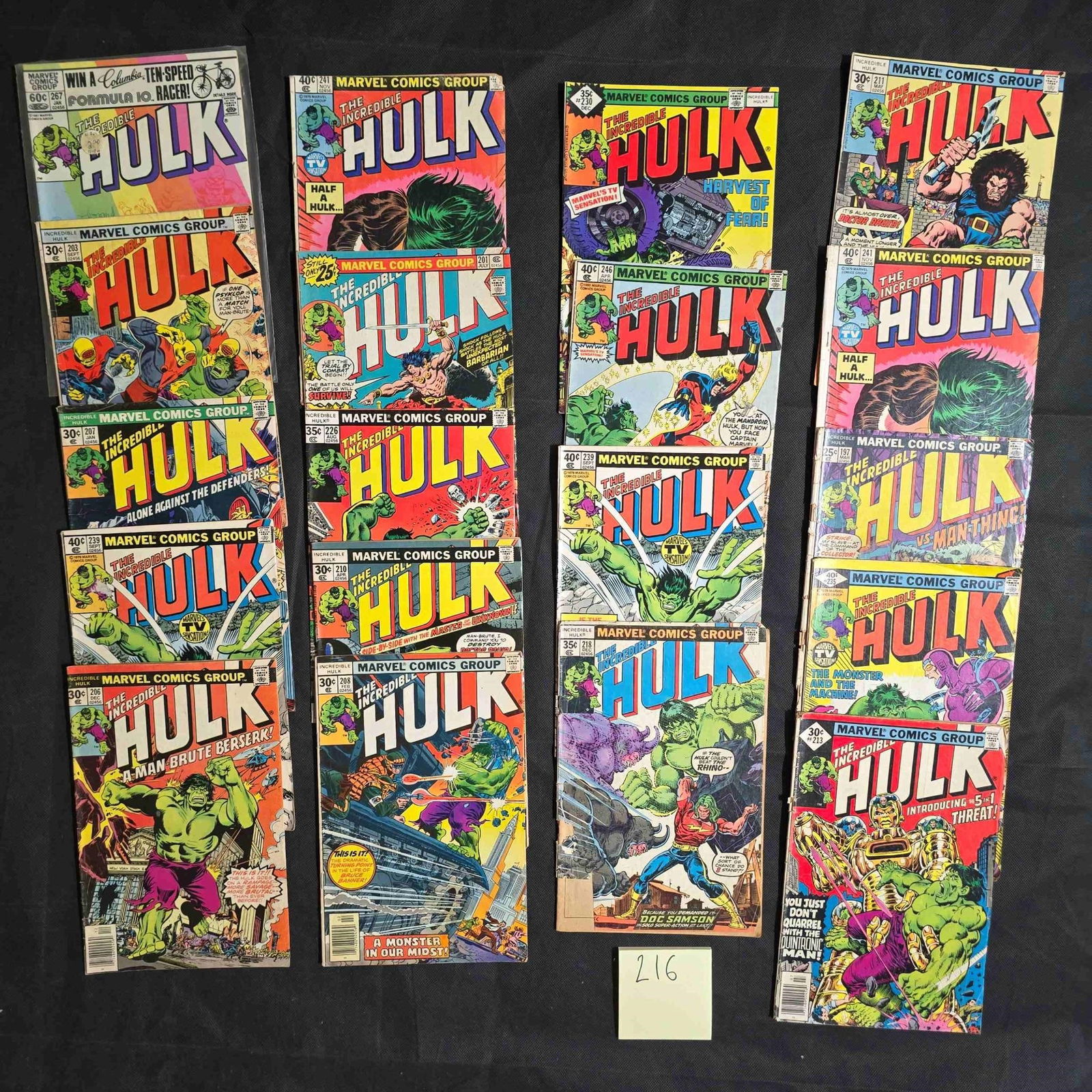 Marvel Comics Hulk Bronze Age Comic Books (1 of 1)