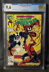 Amazing Spider-man 362 wnd Carnage CGC 9.6