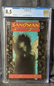 Sandman 8 1st app Death CGC 8.5